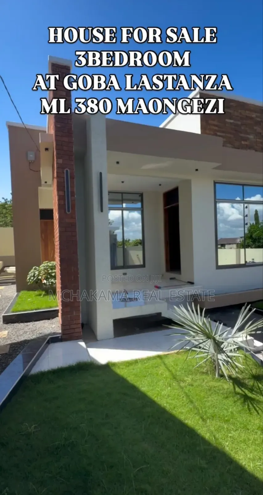 3bdrm House in Mchakama Real Estate, Goba for sale in Goba