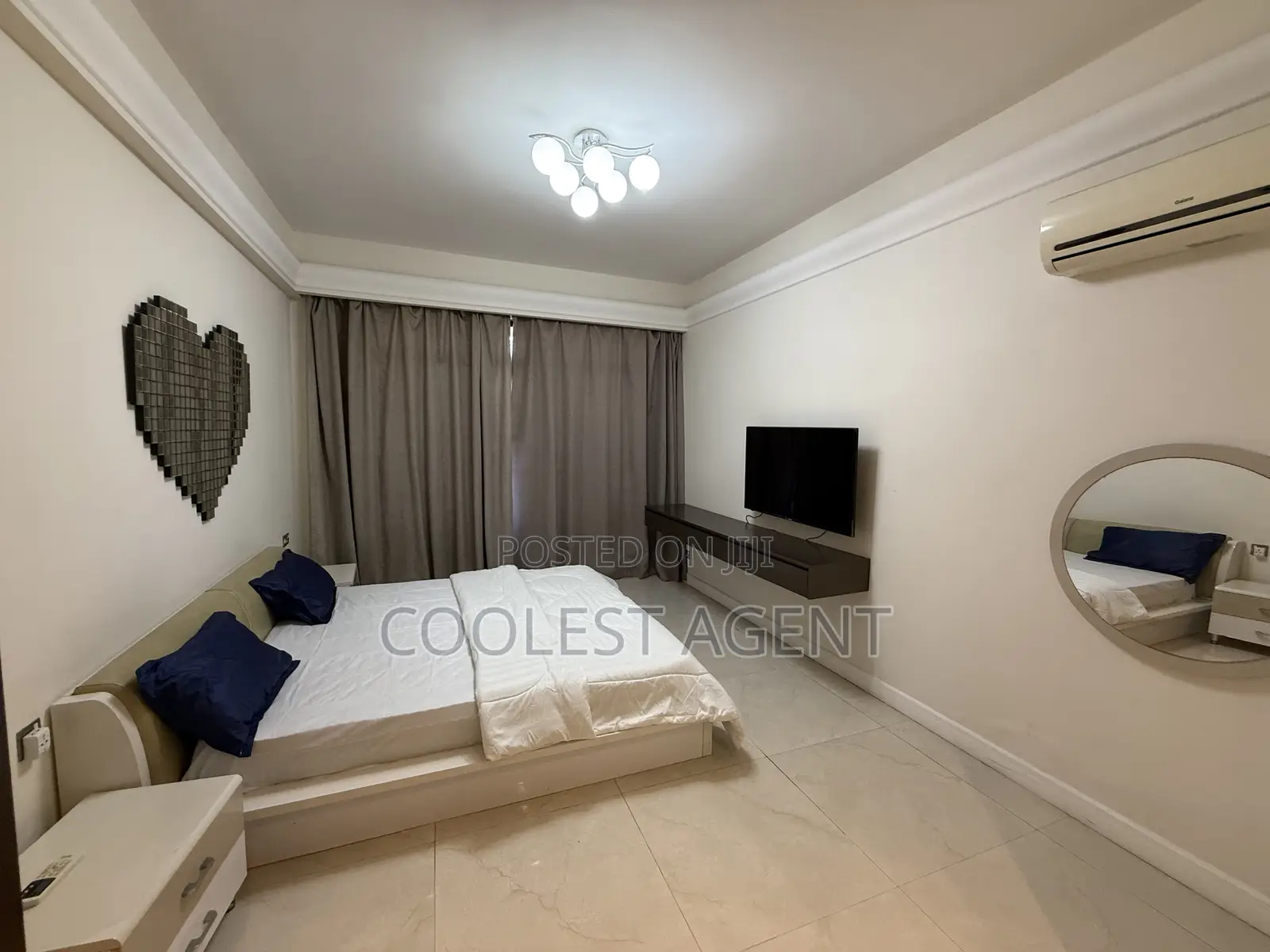 Furnished 1bdrm Apartment in Coolest Estate, Masaki for rent in Masaki