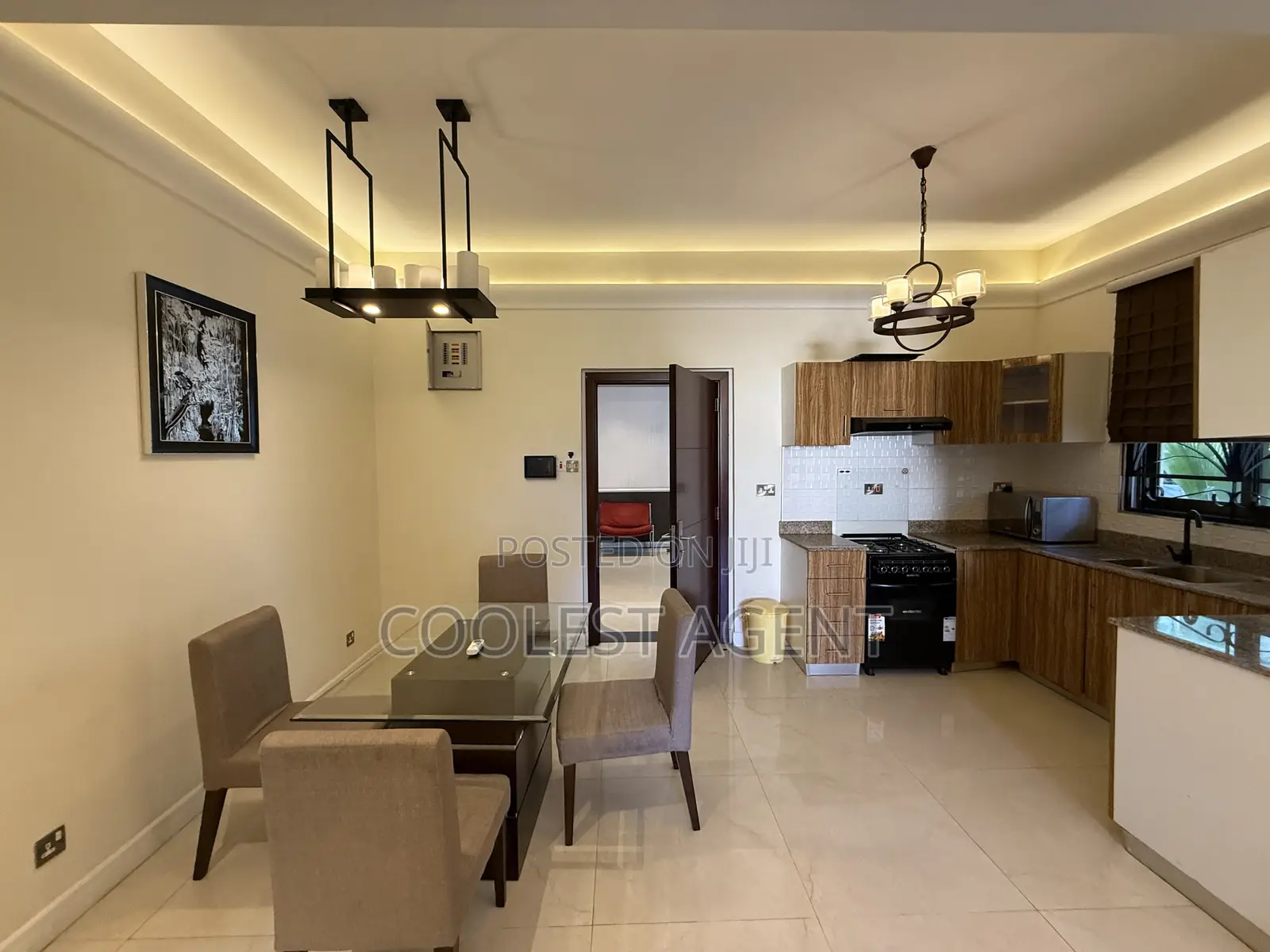 Furnished 1bdrm Apartment in Coolest Estate, Masaki for rent in Masaki
