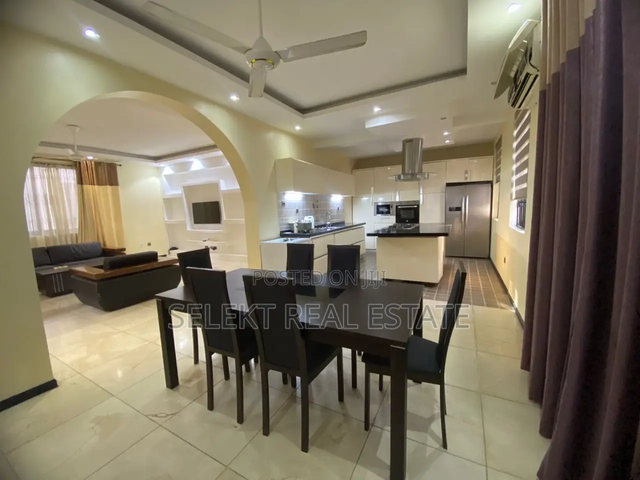 Furnished 4bdrm Villa in Masaki for rent in Masaki