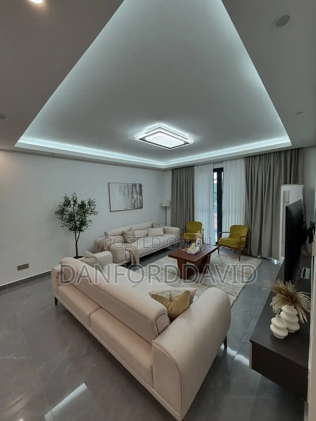 Furnished 3bdrm Apartment in Kahwa Real Estate, Masaki for rent in Masaki