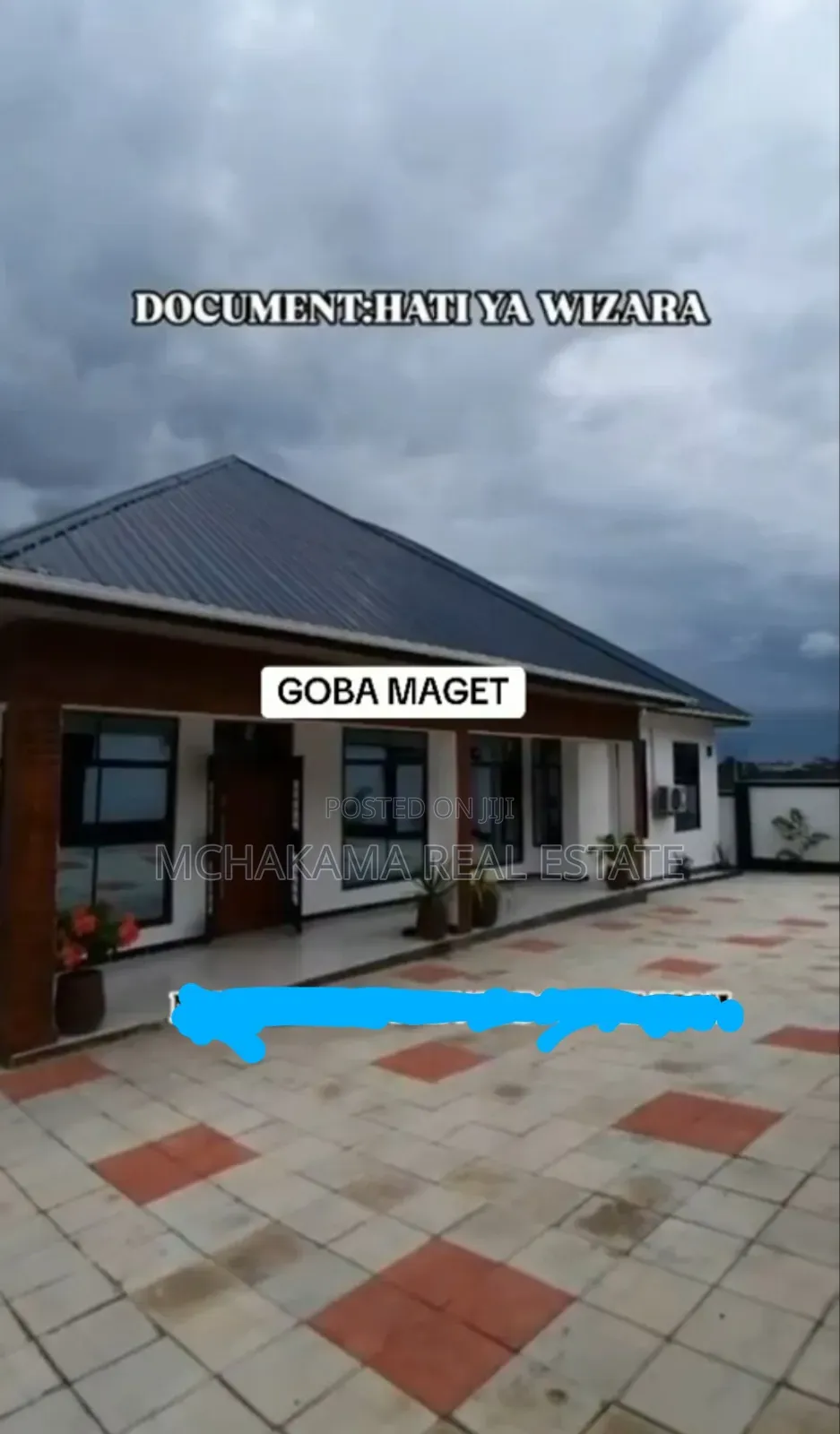 3bdrm House in Mchakama Real Estate, Goba for sale in Goba