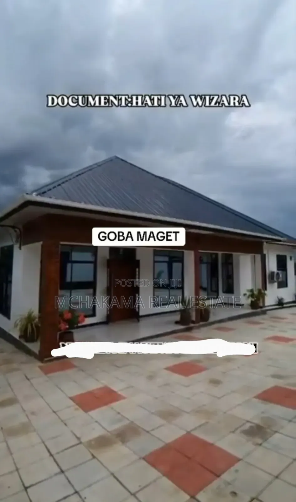 3bdrm House in Mchakama Real Estate, Goba for sale in Goba