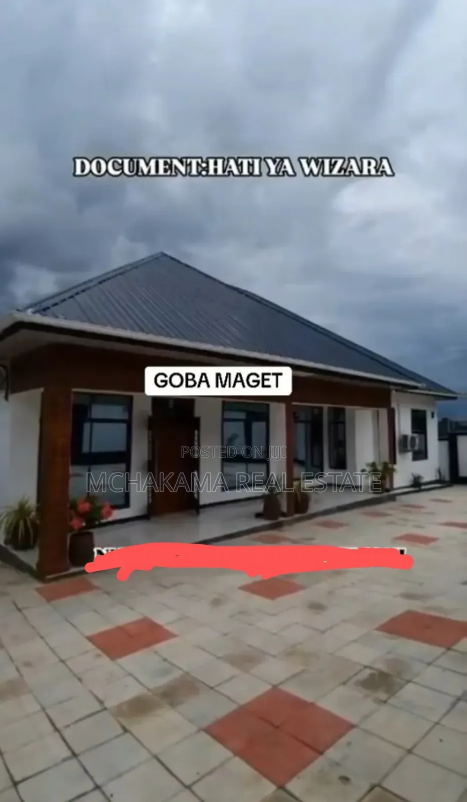 3bdrm House in Mchakama Real Estate, Goba for sale in Goba