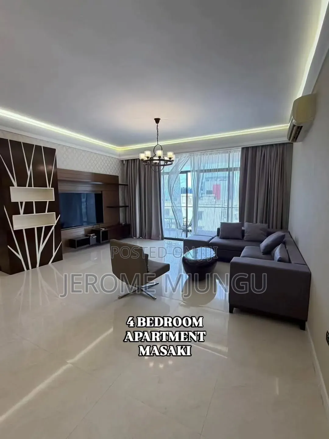 Furnished 4bdrm Apartment in Masaki for rent in Masaki