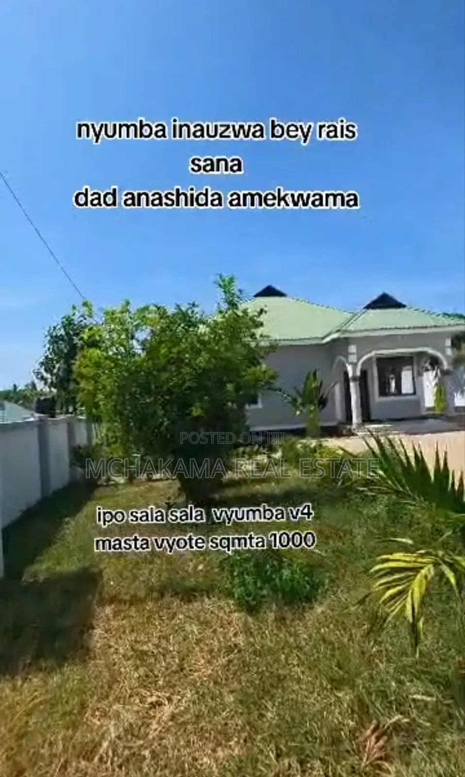 4bdrm House in Mchakama Real Estate, Goba for sale in Goba