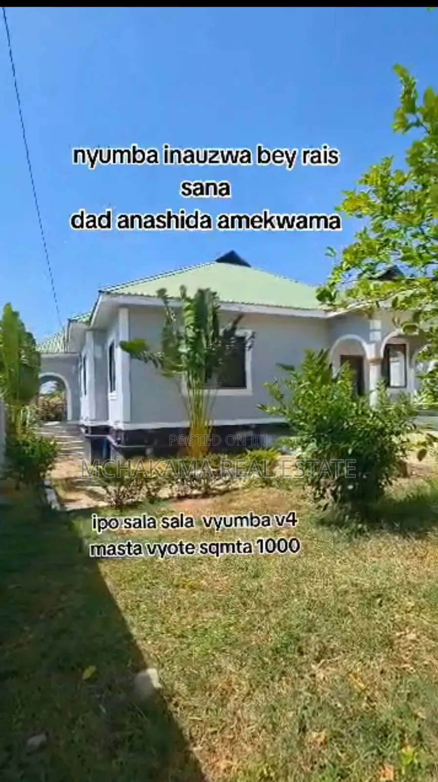 4bdrm House in Mchakama Real Estate, Goba for sale in Goba