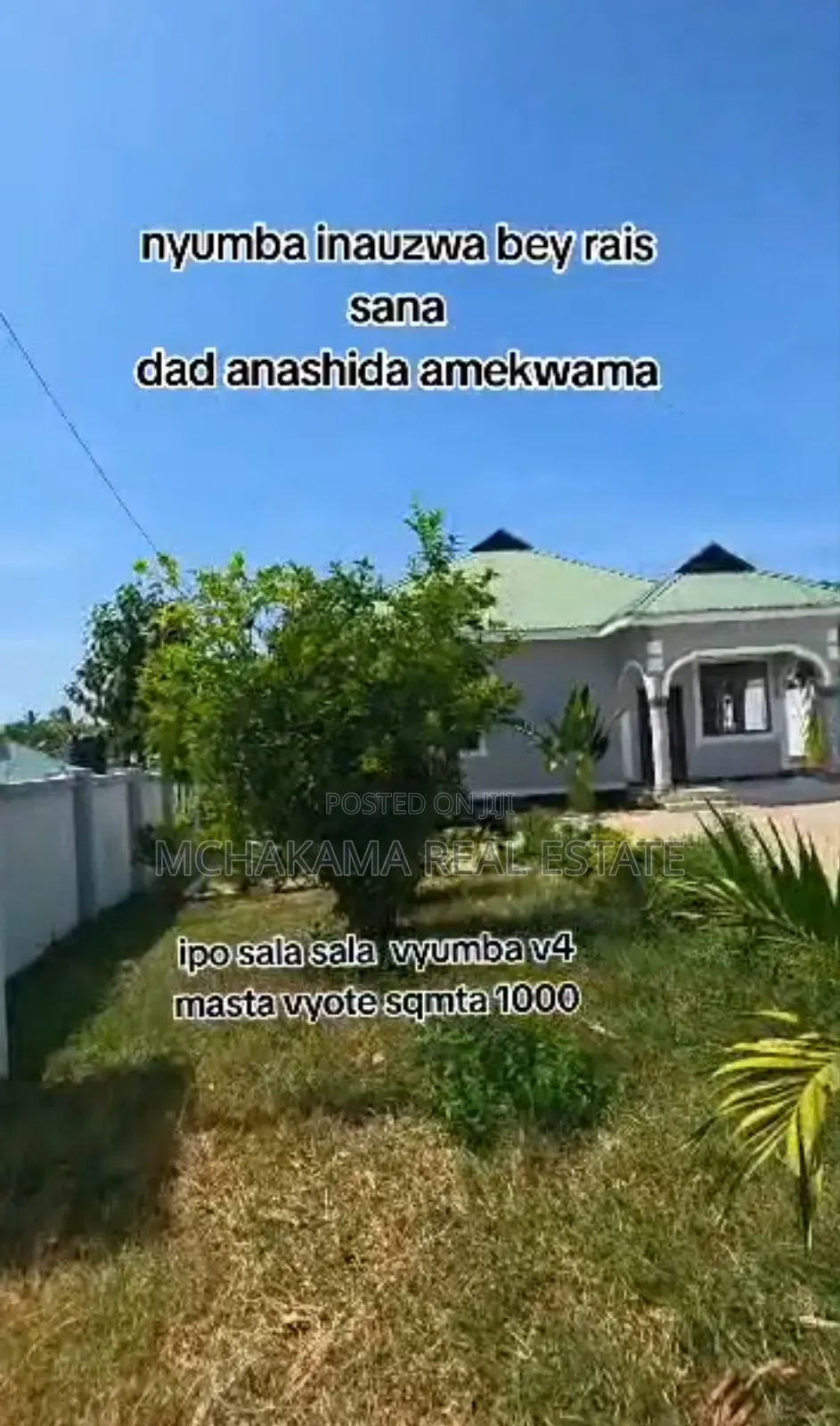 4bdrm House in Mchakama Real Estate, Goba for sale in Goba