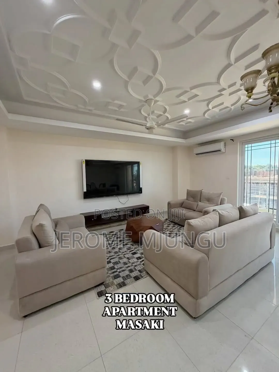 Furnished 3bdrm Apartment in Masaki for rent in Masaki