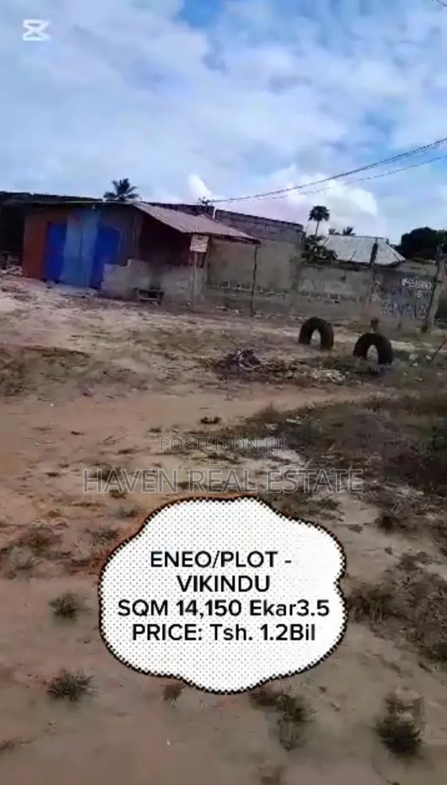 3.5 Acres Yard for Sale at Vikindu Along Main Road in Vikindu