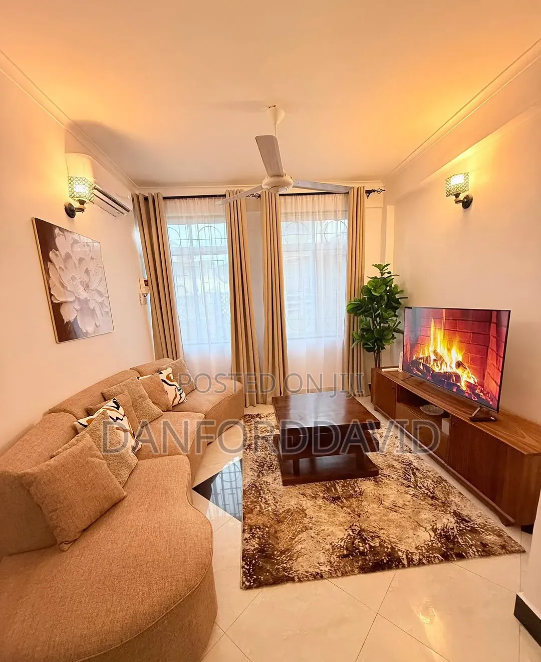 Furnished 2bdrm Apartment in Kahwa Real Estate, Mikocheni for rent in Mikocheni