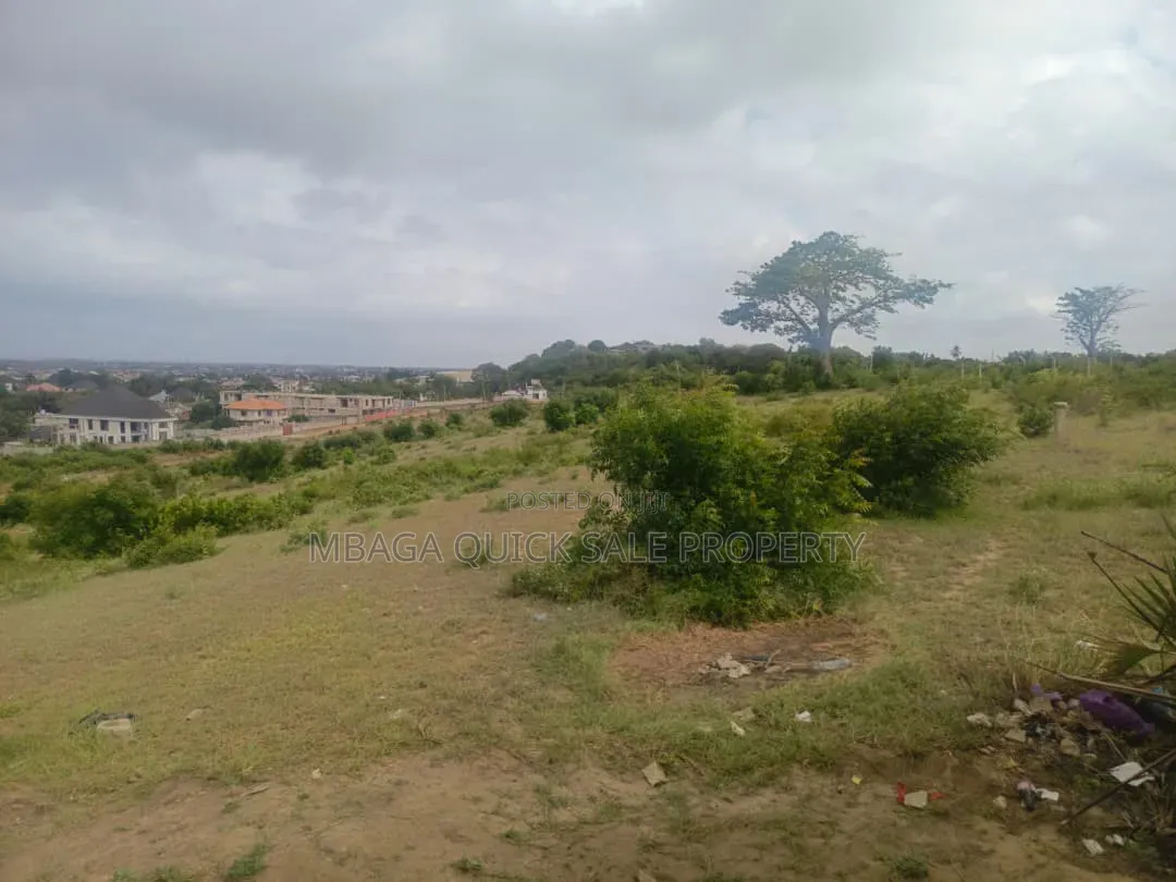 Plot 6 Acres for Sale TSH 2.5 Bilion Located at Mbweni in Mbweni