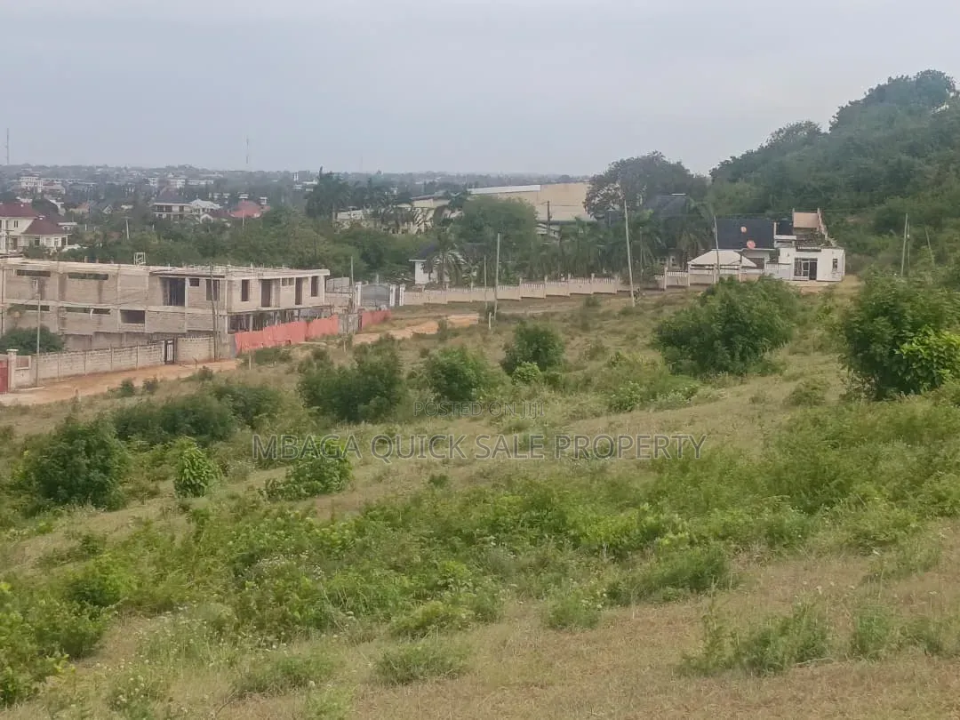 Plot 6 Acres for Sale TSH 2.5 Bilion Located at Mbweni in Mbweni