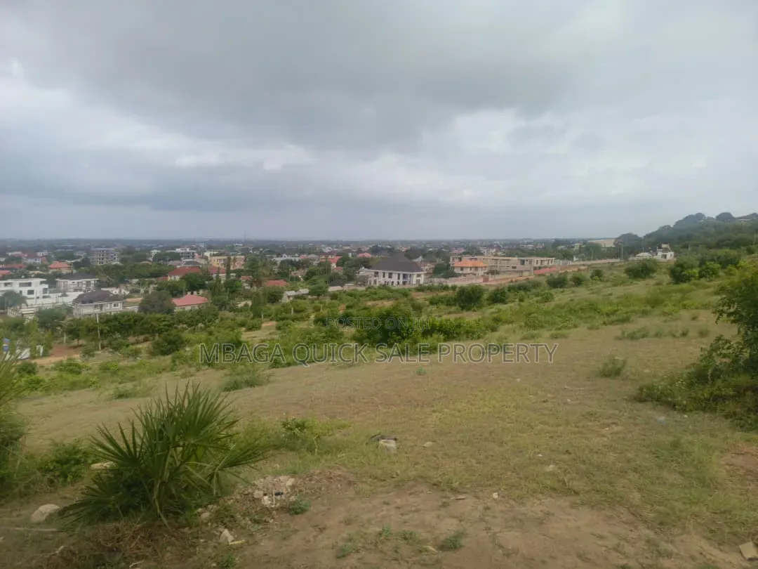Plot 6 Acres for Sale TSH 2.5 Bilion Located at Mbweni in Mbweni