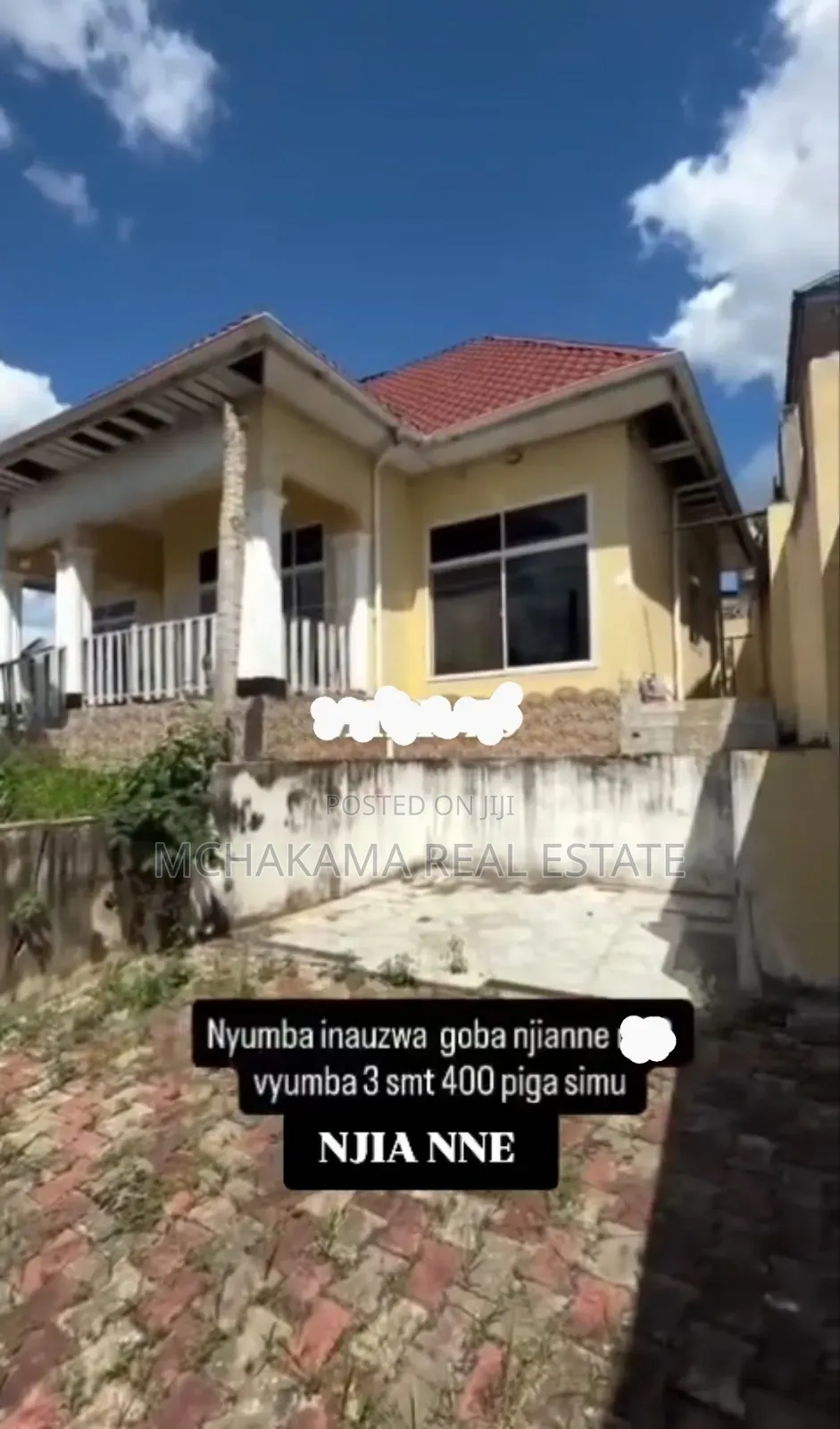 3bdrm House in Mchakama Real Estate, Goba for sale in Goba