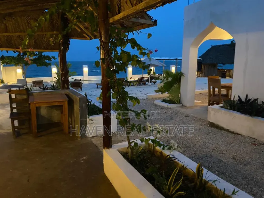 Beach Hotel for Sale at Zanzibar Uroa in Kusini