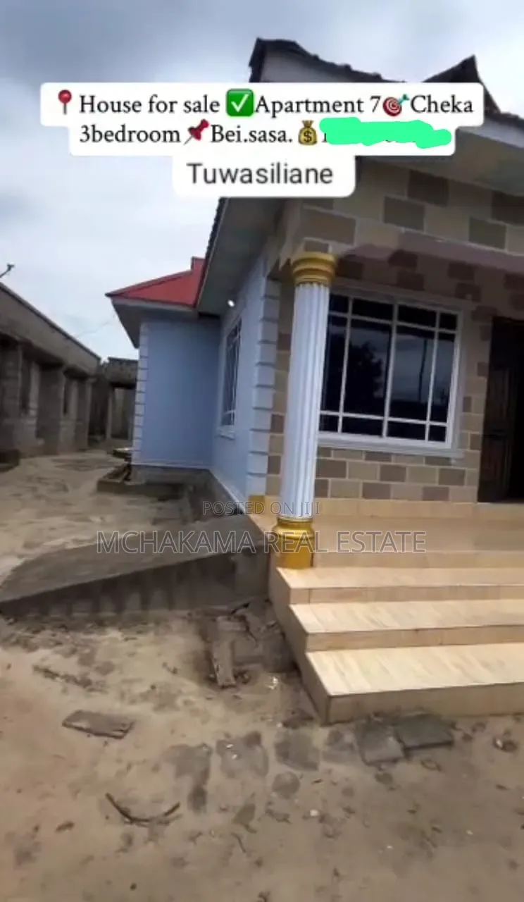 3bdrm House in Mchakama Real Estate, Kigamboni for sale in Kigamboni