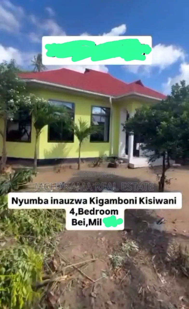 3bdrm House in Mchakama Real Estate, Kigamboni for sale in Kigamboni