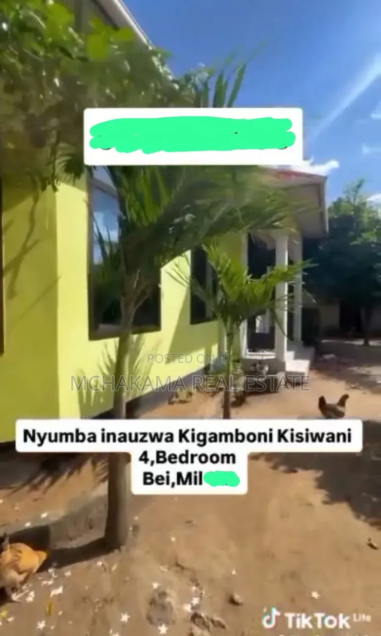 3bdrm House in Mchakama Real Estate, Kigamboni for sale in Kigamboni