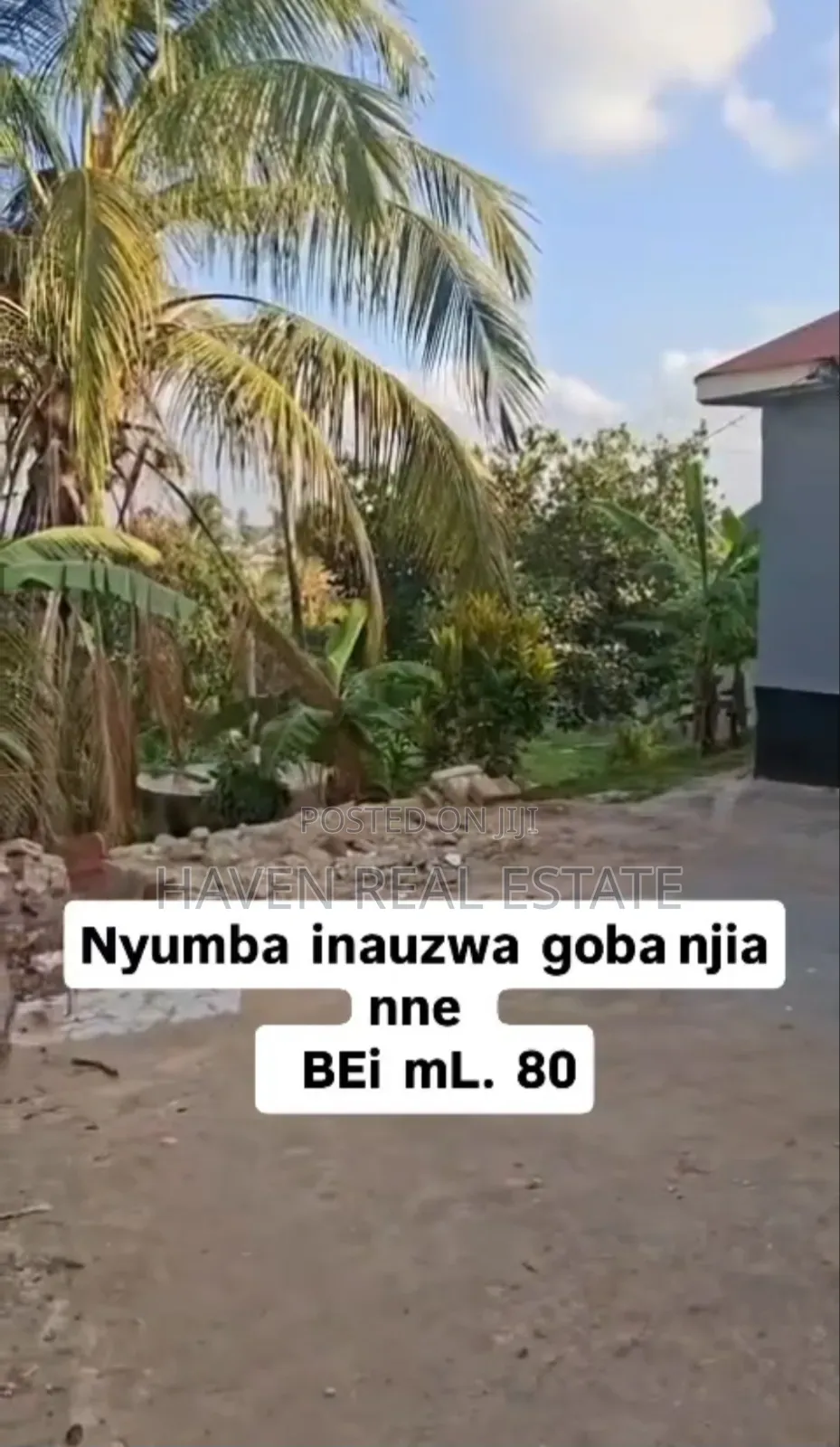 3bdrm House in Goba for sale in Goba
