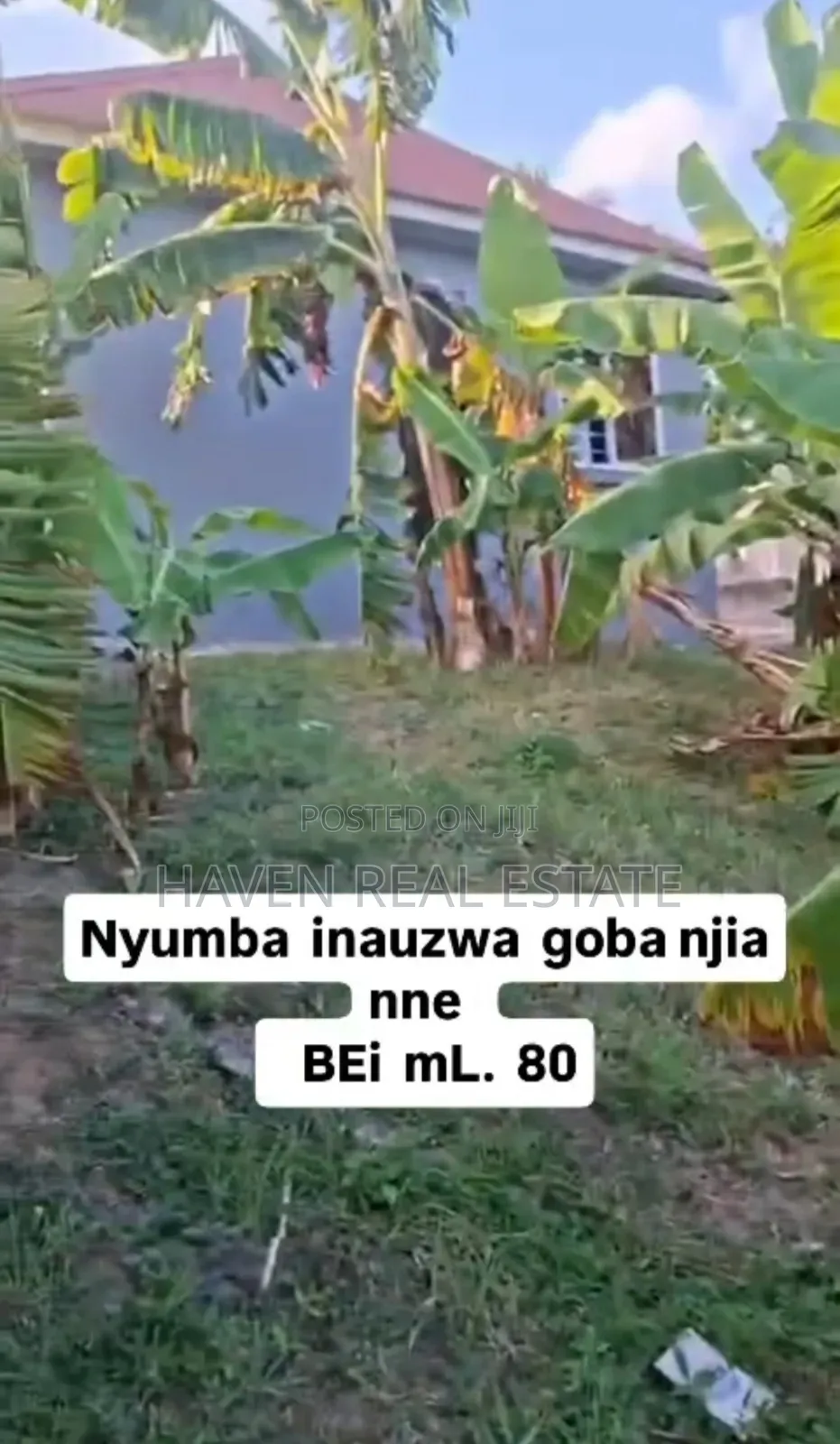 3bdrm House in Goba for sale in Goba