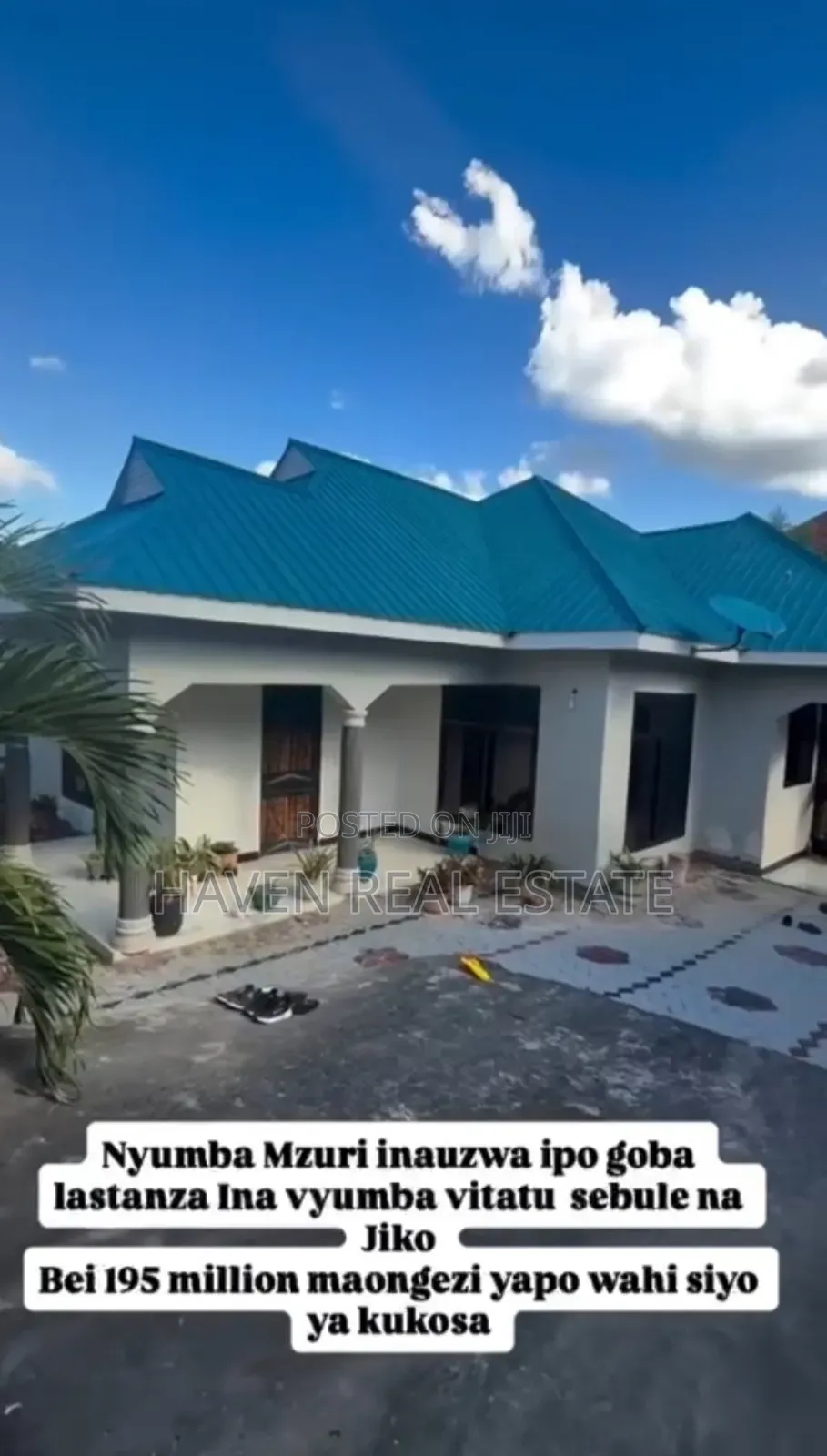 3bdrm House in Goba for sale in Goba