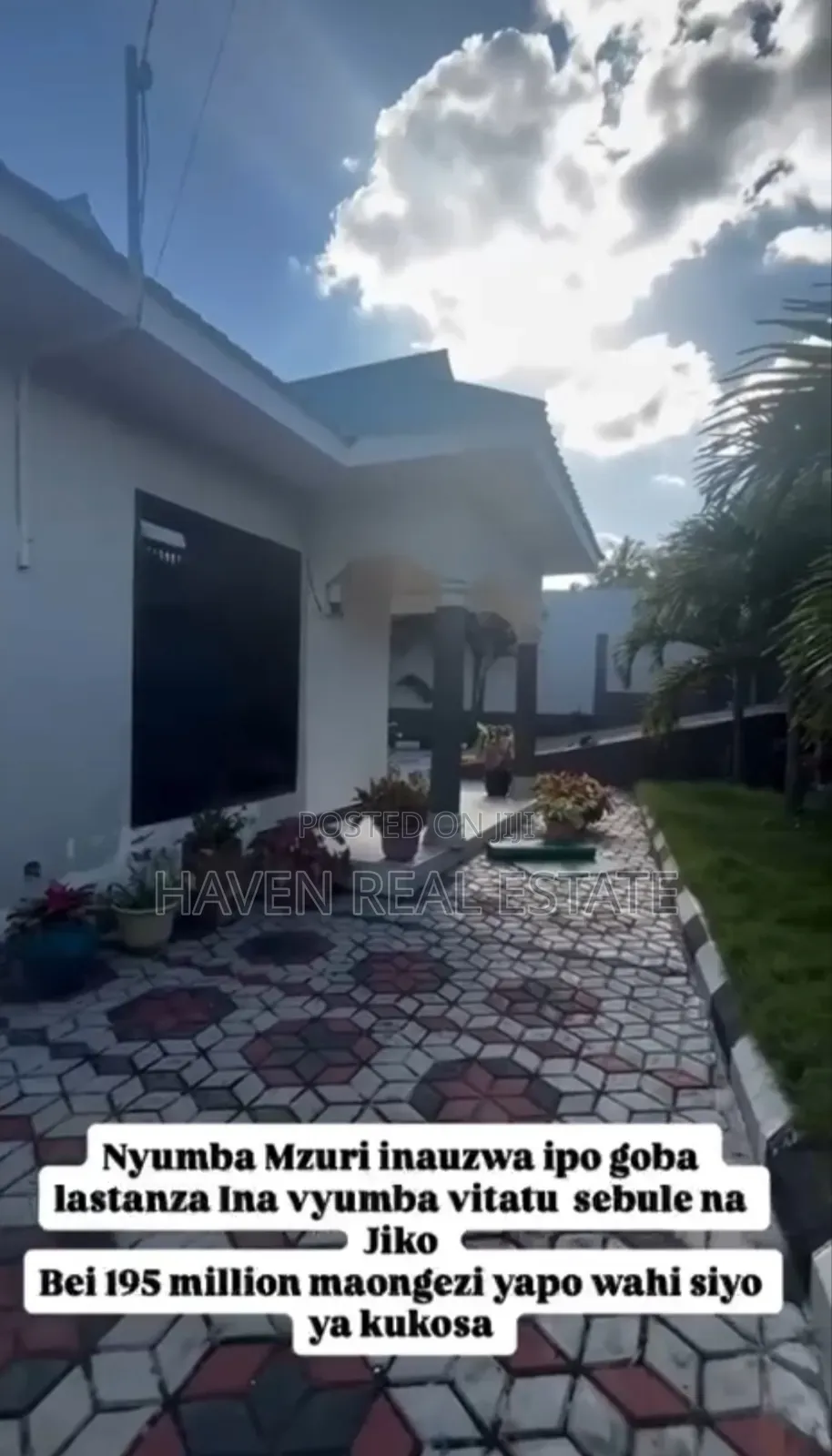 3bdrm House in Goba for sale in Goba