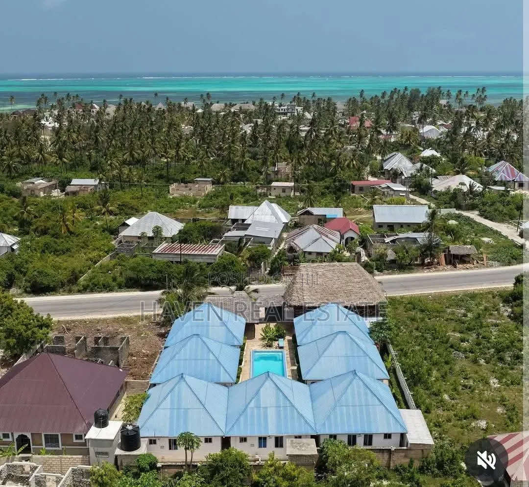 2nd Line Beach Hotel for Sale at Zanzibar in Kaskazini A