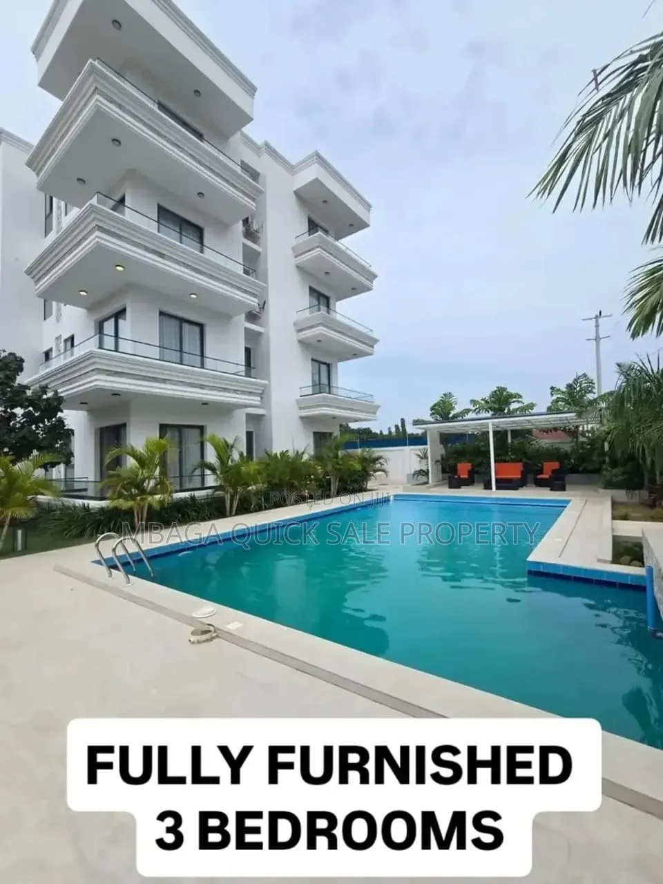 Furnished 3bdrm Apartment in Mbezi Beach for rent in Mbezi Beach
