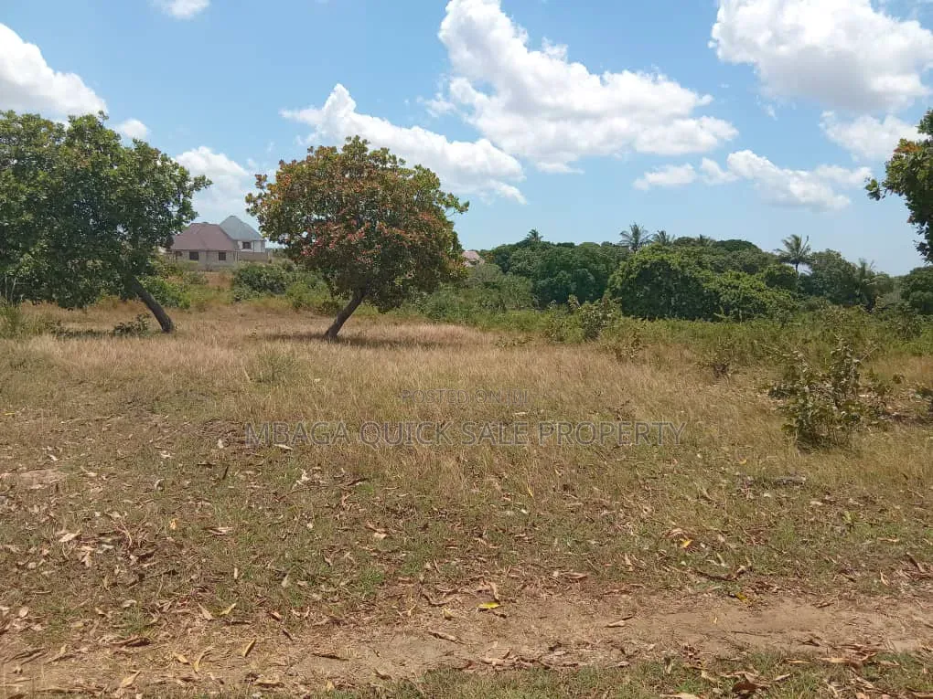 Beach Plot With 4 Acres for Sale at Kigamboni Mwasonga in Kigamboni