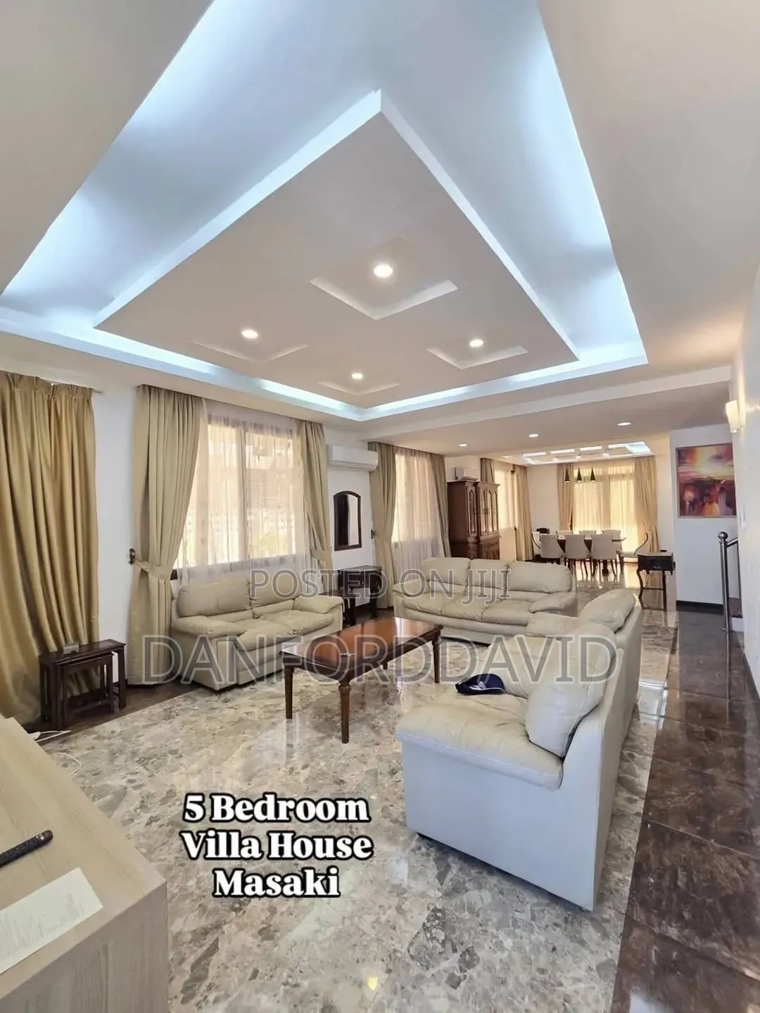 Furnished 5bdrm House in Kahwa Real Estate, Masaki for rent in Masaki