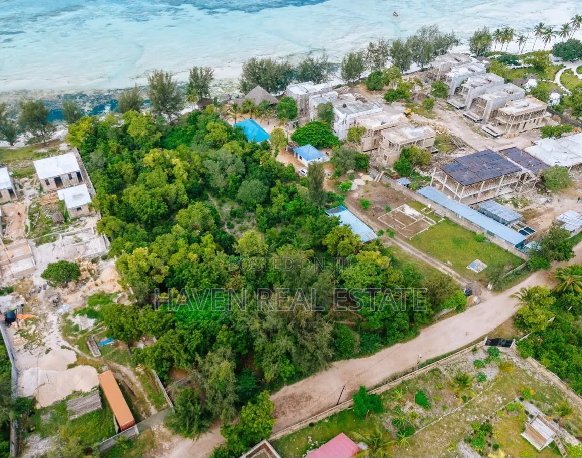 Beach Plot for Sale at Kizimkazi Zanzibar in Kati