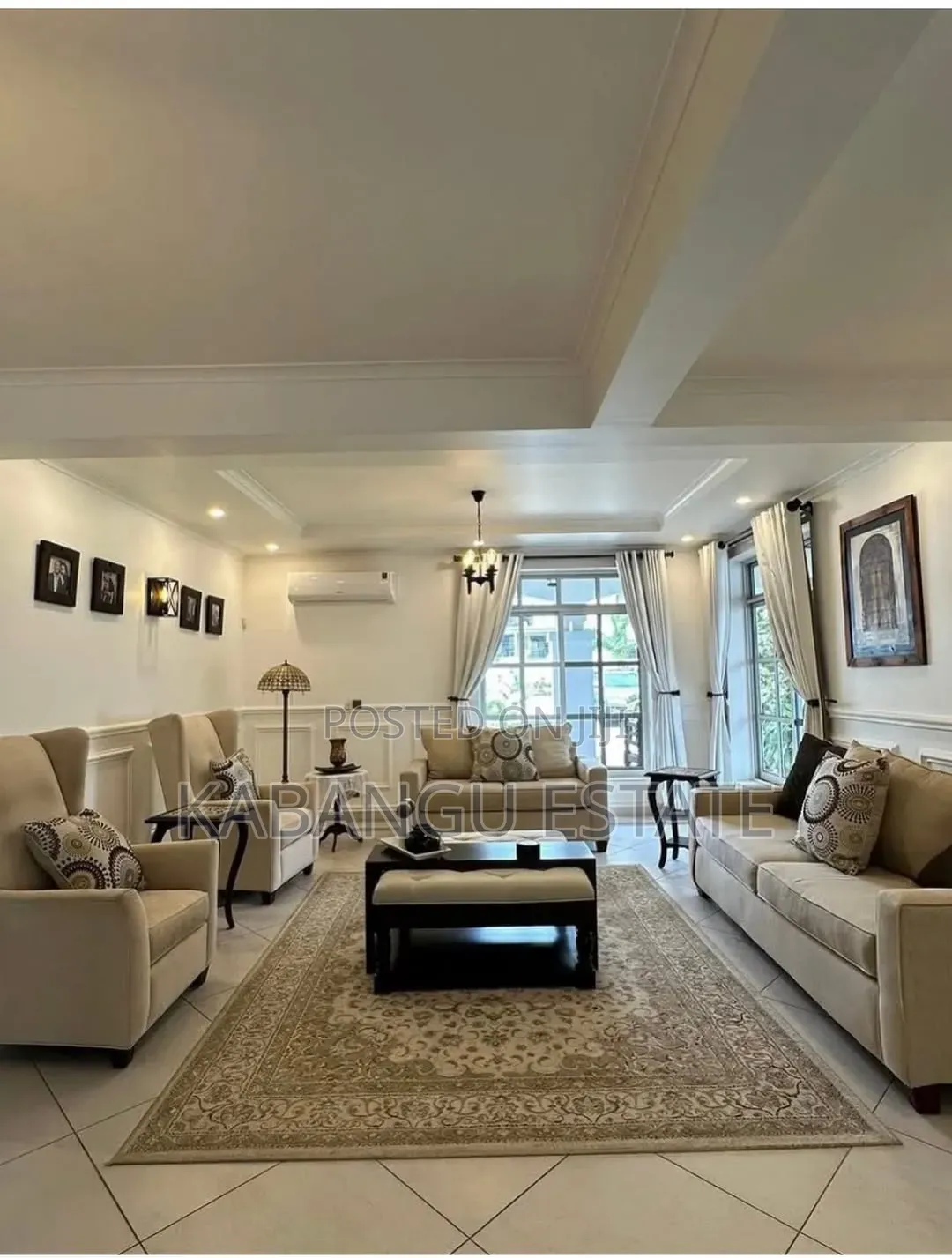 Furnished 5bdrm Villa in Mikochenibeach for rent in Mikocheni