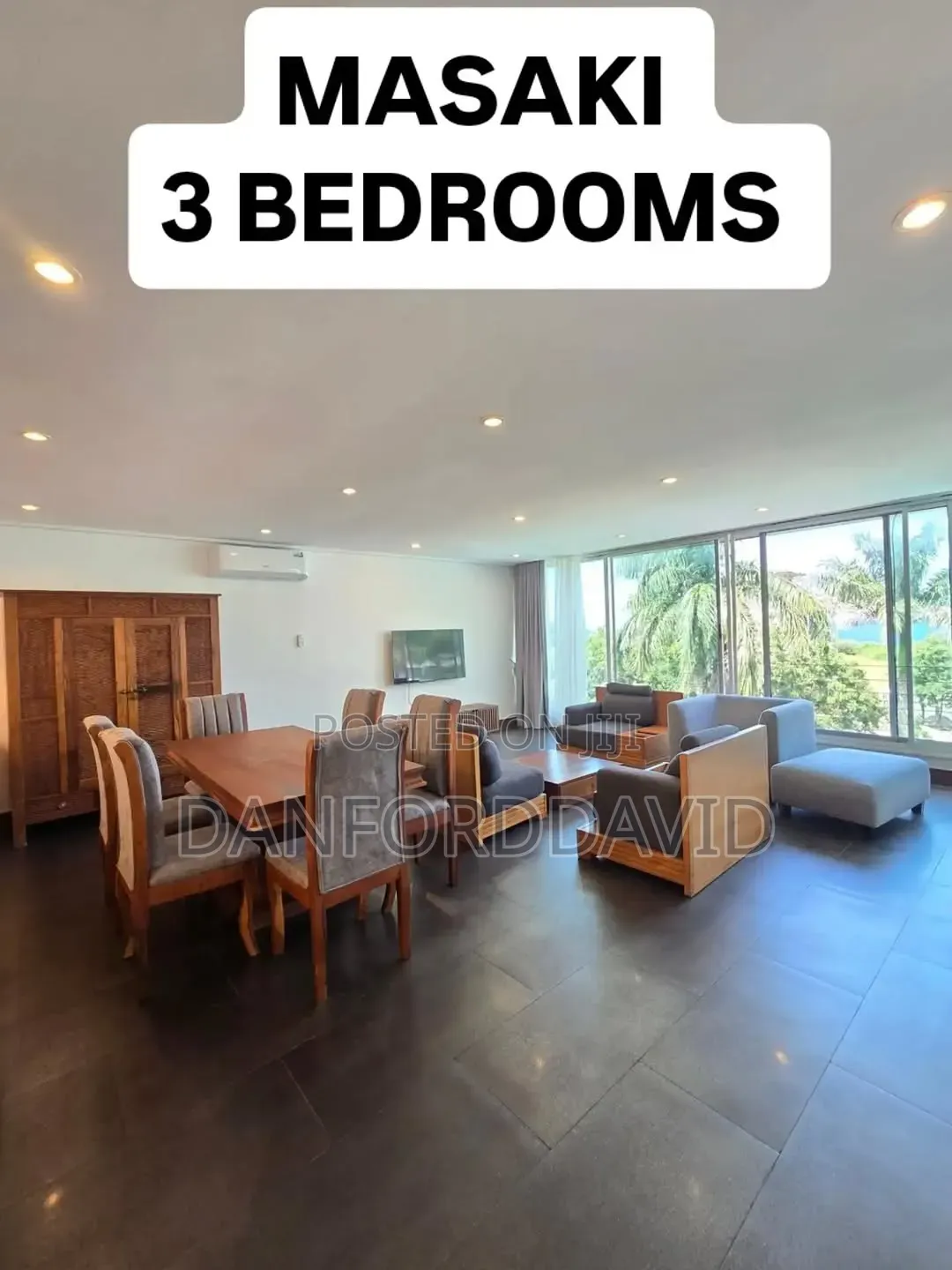Furnished 3bdrm Apartment in Kahwa Real Estate, Masaki for rent in Masaki