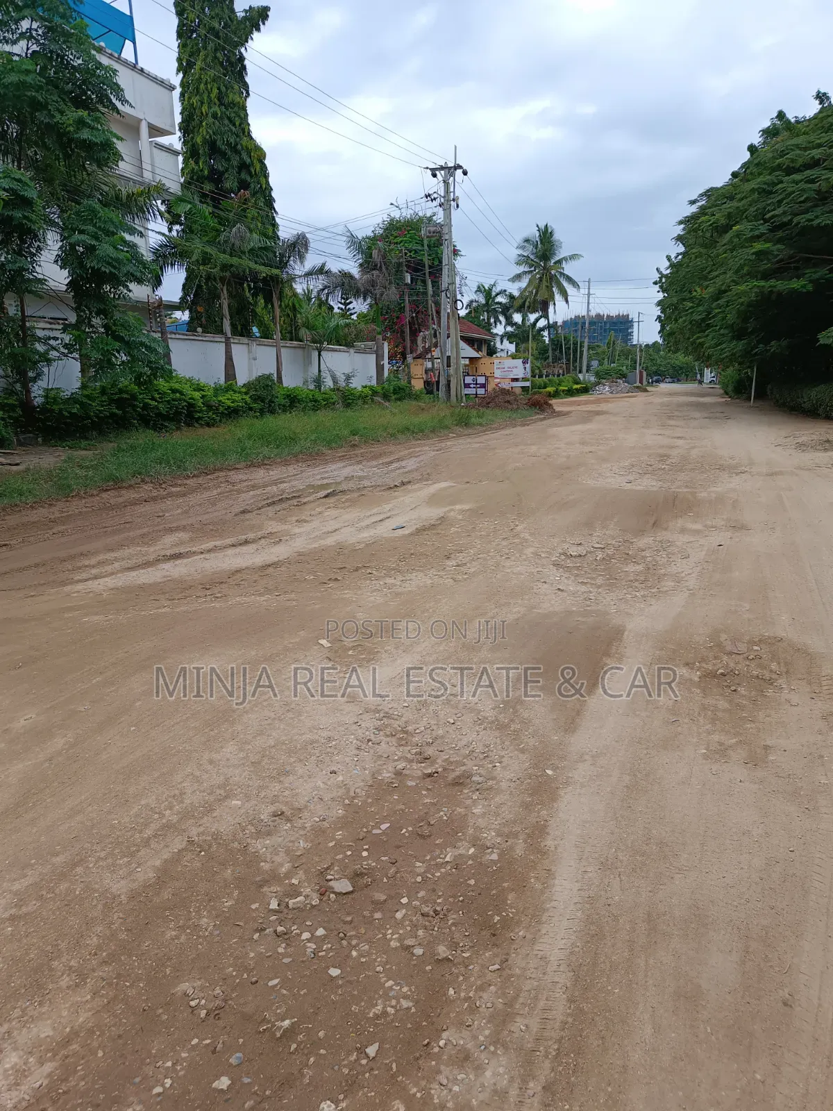 Plot for Sale in Masaki With the Building Inside the Compound in Masaki