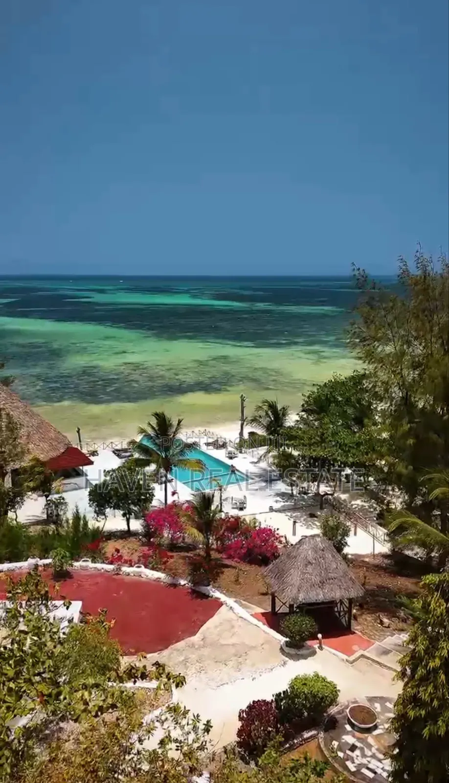 Beach Hotel for Rent at Zanzibar in Kaskazini B