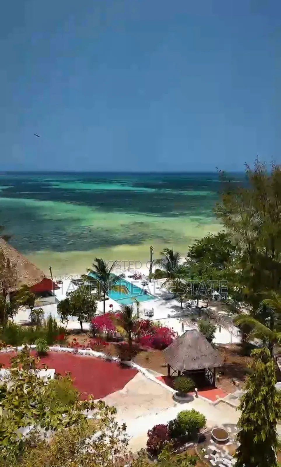 Beach Hotel for Rent at Zanzibar in Kaskazini B