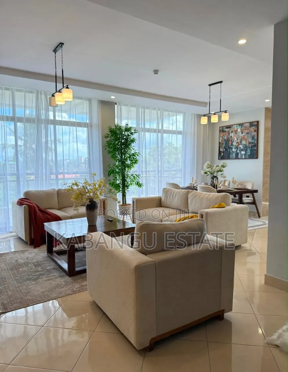 Furnished 3bdrm Apartment in Mikocheni Plaza for rent in Mikocheni