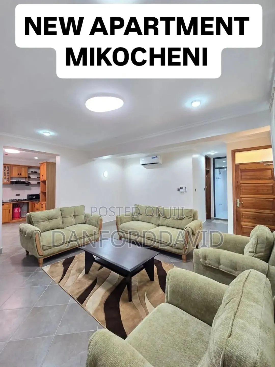 Furnished 2bdrm Apartment in Kahwa Real Estate, Mikocheni for rent in Mikocheni