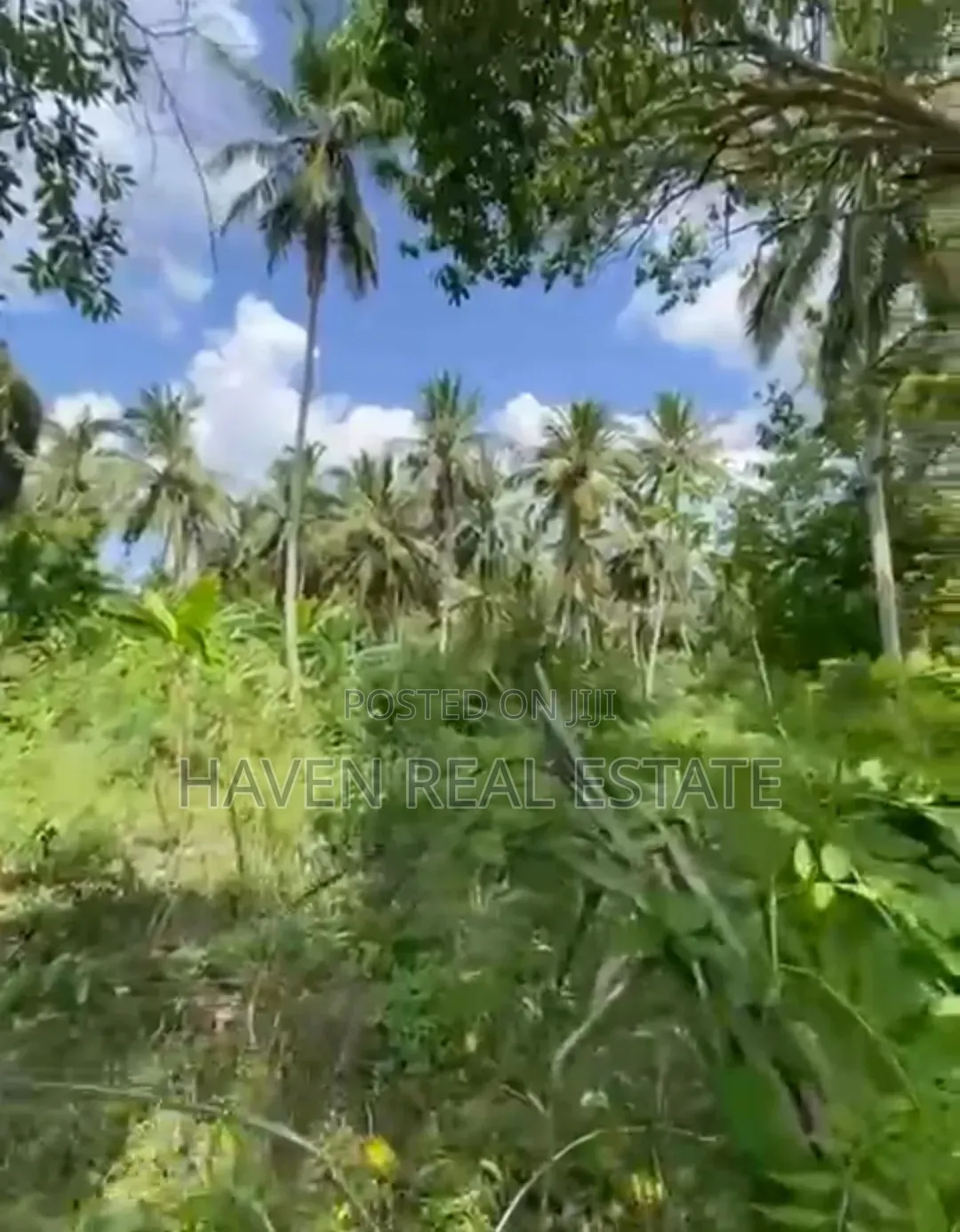 Beach Plot for Sale at Zanzibar in Kati