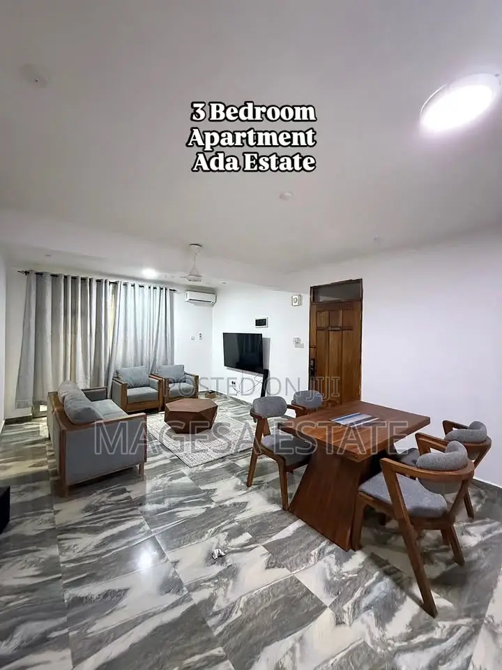 Furnished 3bdrm Apartment in Ada Estate for rent in Ada Estate