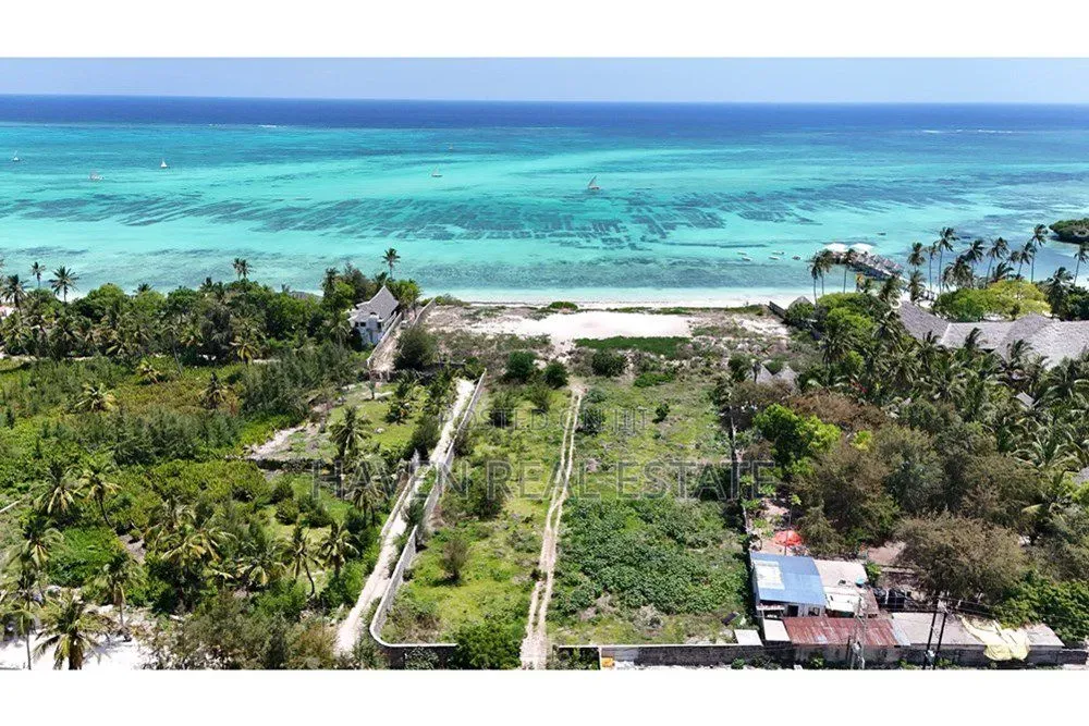 Prime Beach Plot for Sale at Jambiani Zanzibar in Kaskazini A