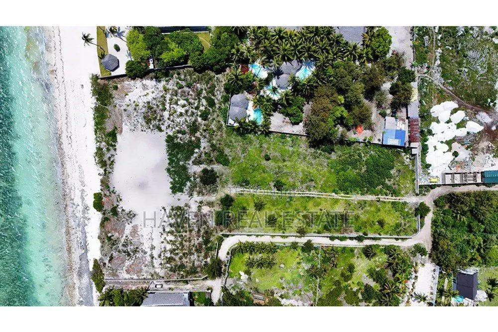 Prime Beach Plot for Sale at Jambiani Zanzibar in Kaskazini A