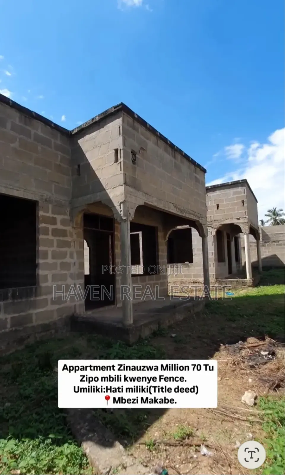 2bdrm Apartment in Mbezi for sale in Mbezi