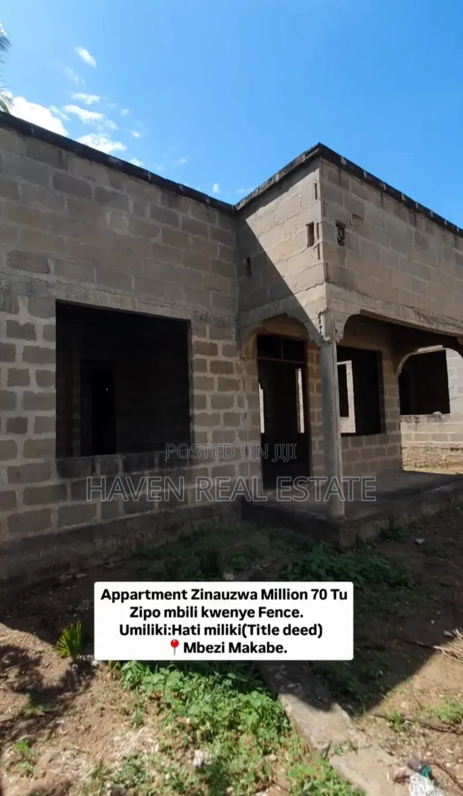 2bdrm Apartment in Mbezi for sale in Mbezi