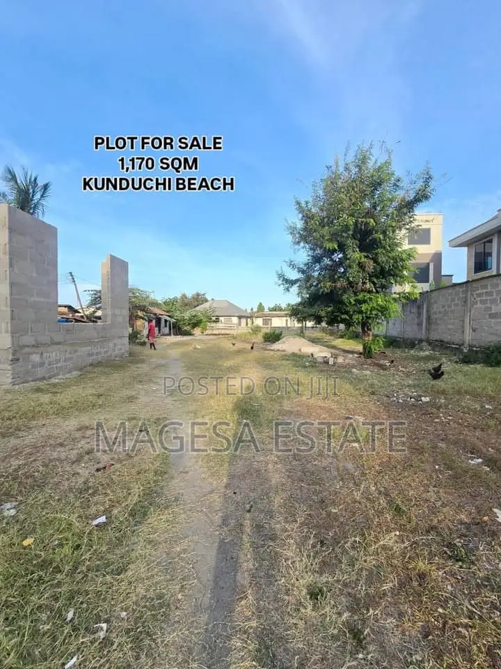 Land for Sale in Kunduchi Beach in Kunduchi