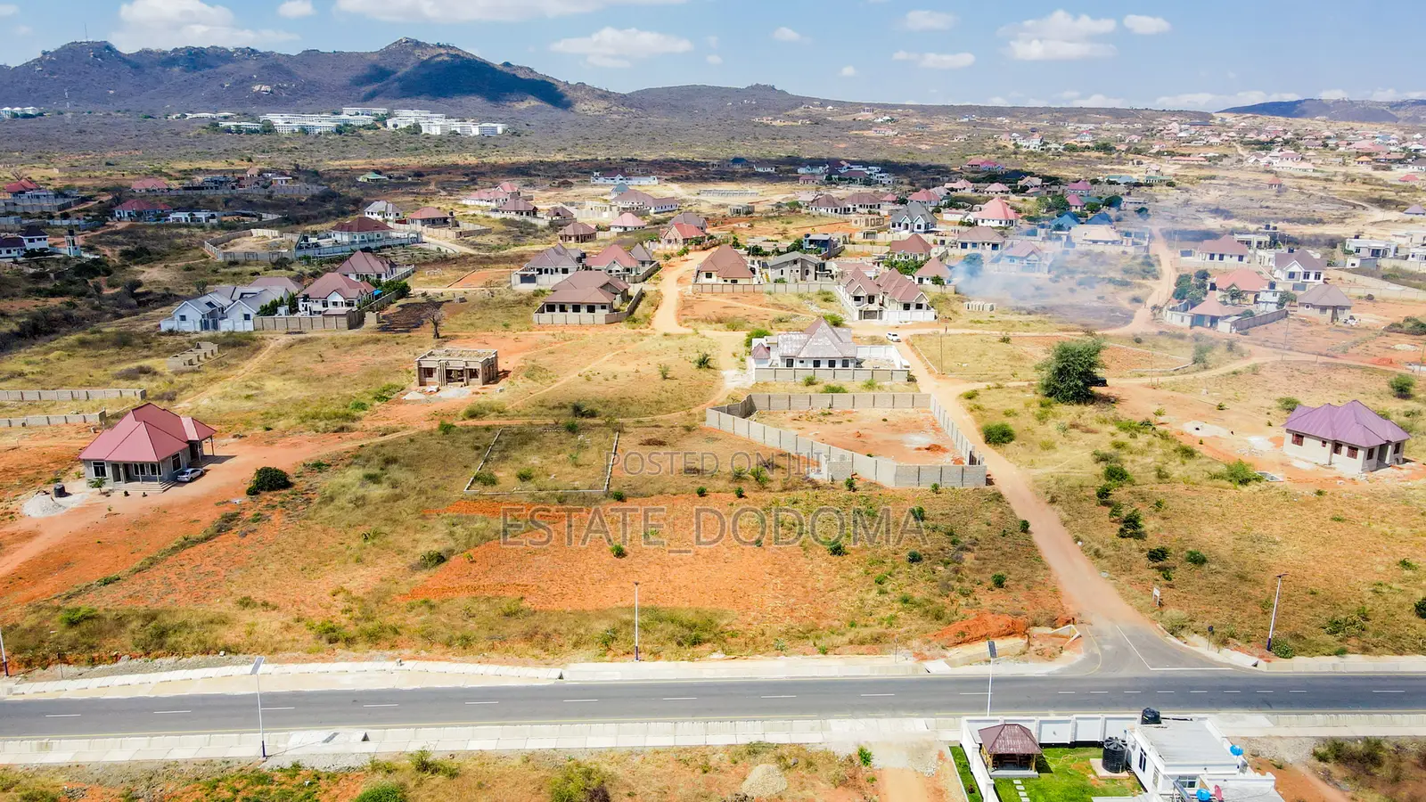 A Second Plot From Tarmac Road Available for Sale at Mkalama in Dodoma Region