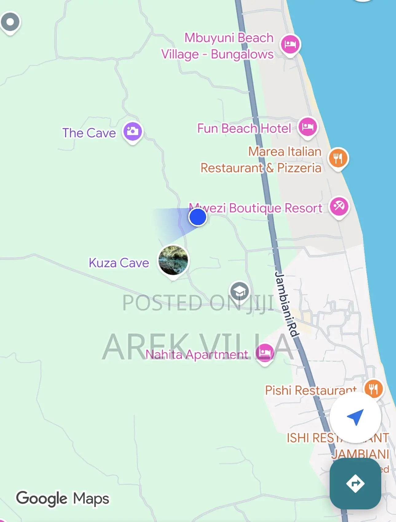 Prime Land for Sale in Zanzibar in Kaskazini A