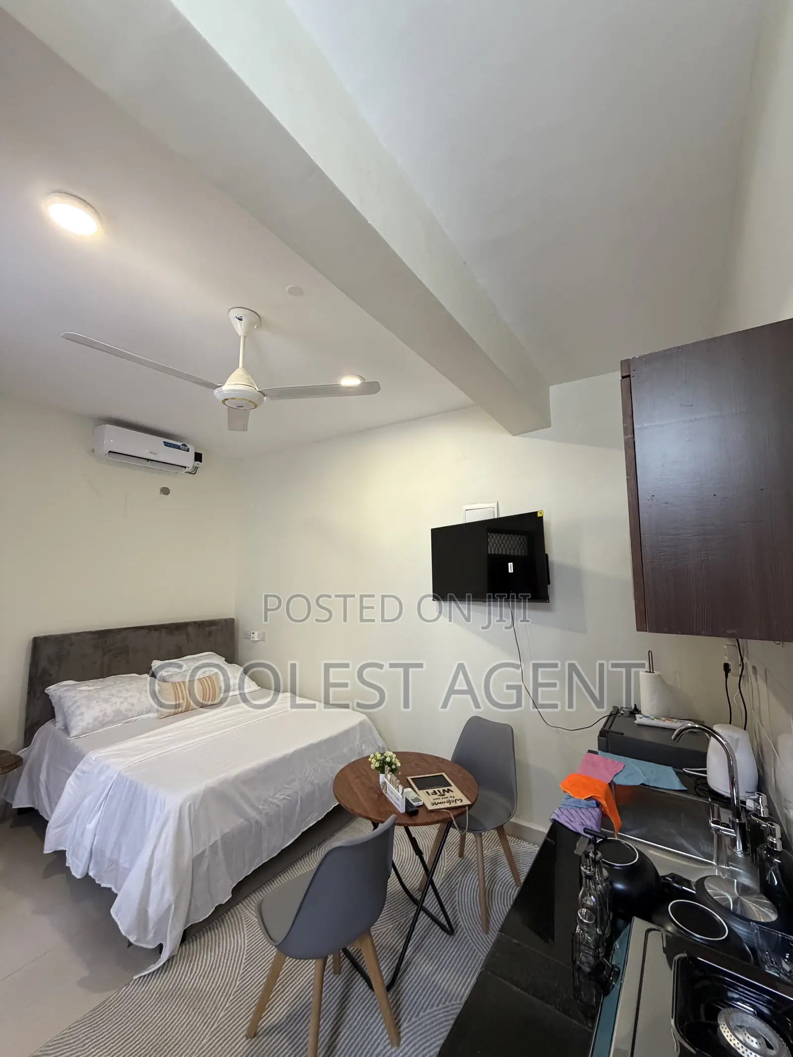 Furnished Studio Apartment in Coolest Estate, Kawe for rent in Kawe