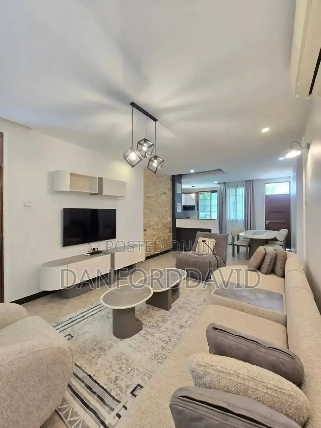 Furnished 2bdrm Apartment in Kahwa Real Estate, Mbezi Beach for rent in Mbezi Beach